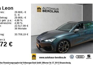 Cupra Leon 42.530 km 29.868 &euro; Berlin 10709