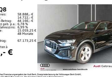 Audi Q8 59.519 km 58.888 &euro; Berlin 13581