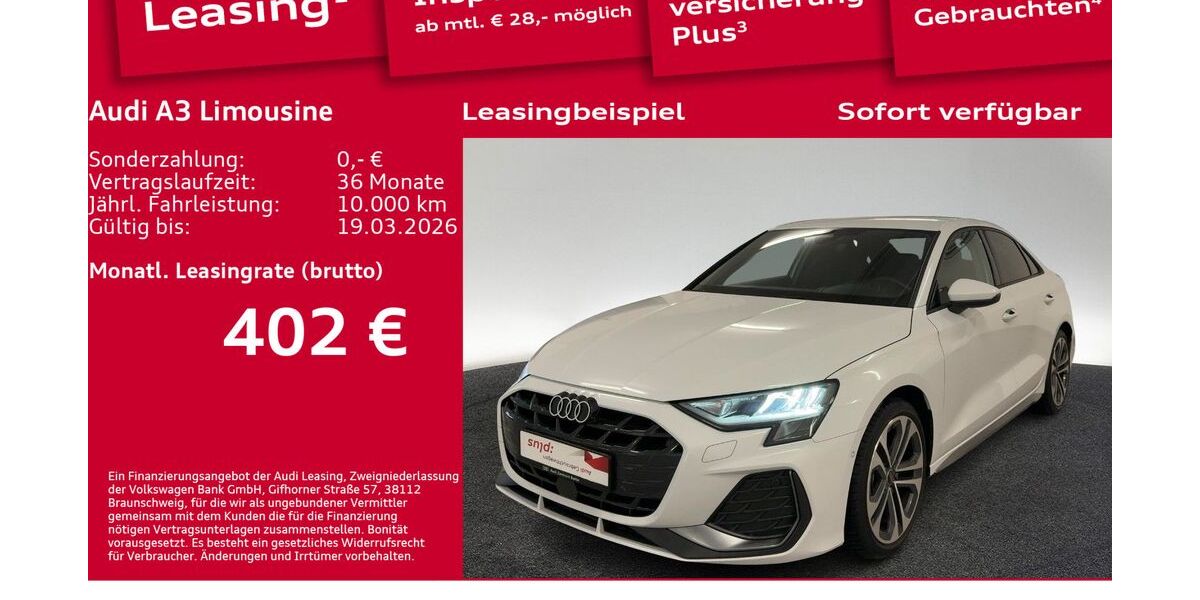 Audi A3 30.200 km 34.990 &euro; Berlin 12489