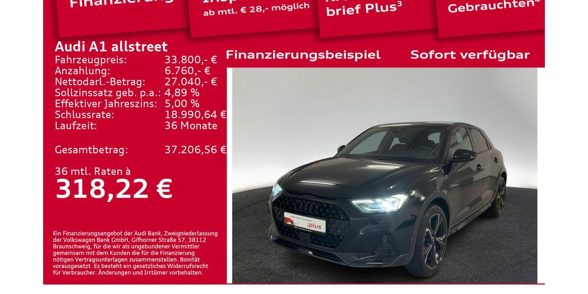 Audi A1 11.500 km 32.900 &euro; Berlin 12489