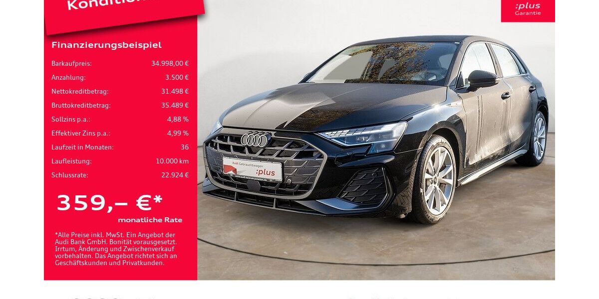 Audi A3 4.530 km 34.998 &euro; Potsdam 14482