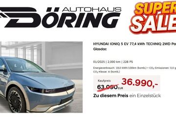 Hyundai IONIQ 5 2.000 km 36.990 &euro; Berlin 12351