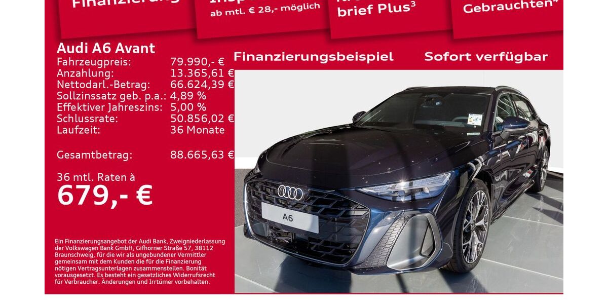 Audi A6 6.001 km 79.990 &euro; Berlin 12489