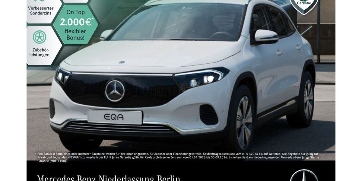 Mercedes-Benz EQA 8.048 km 33.990 &euro; Berlin 12681