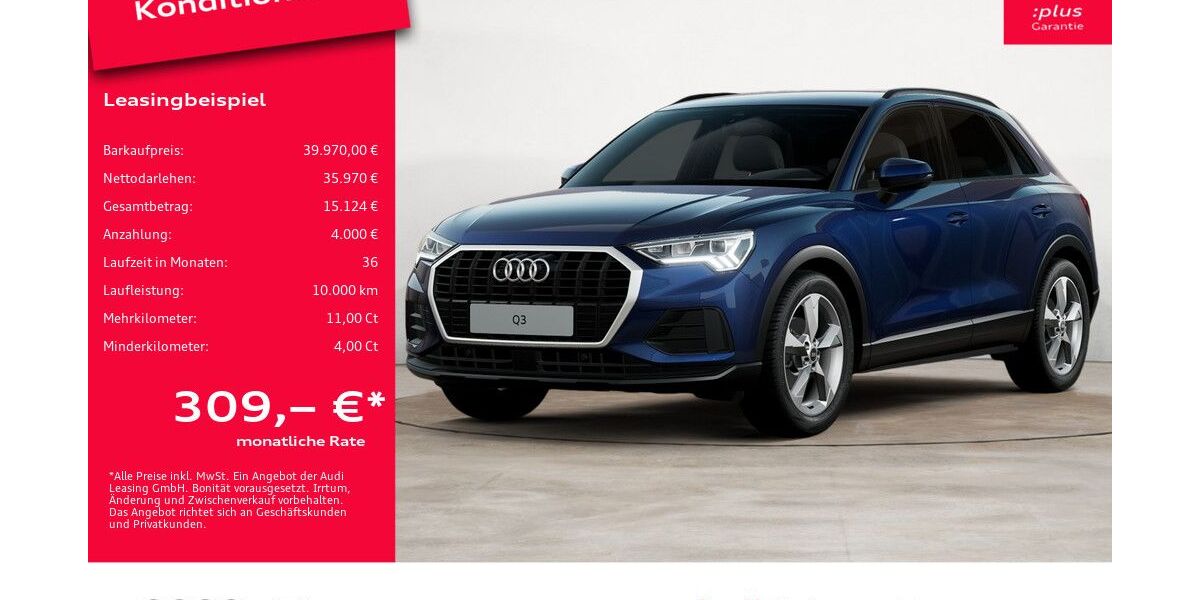 Audi Q3 10.910 km 39.970 &euro; Potsdam 14482
