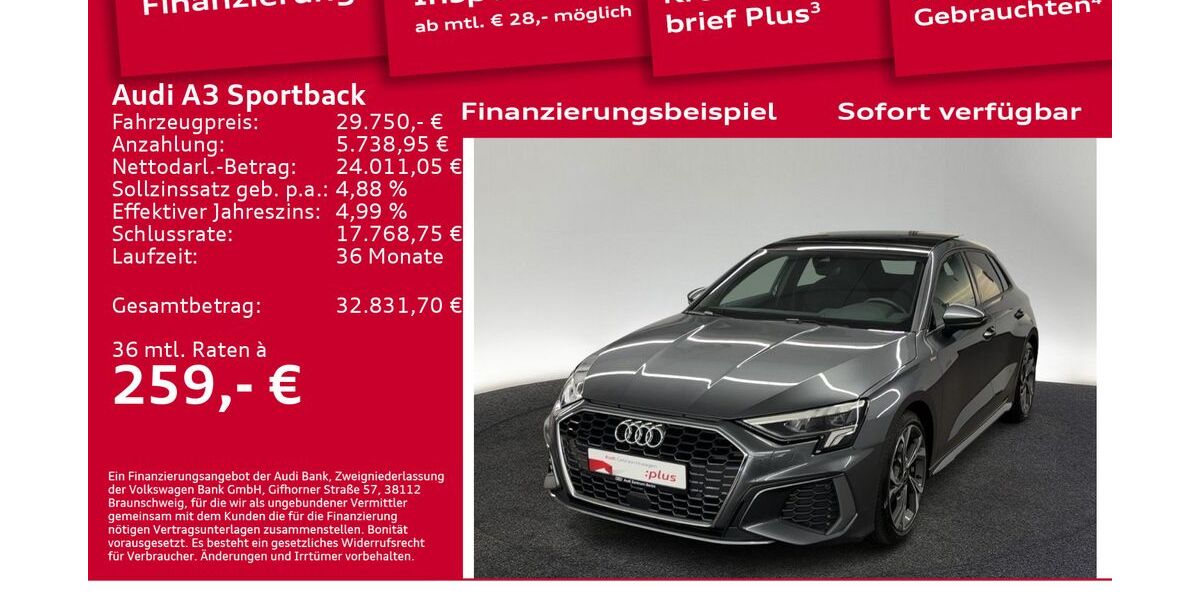 Audi A3 54.800 km 29.750 &euro; Berlin 10587
