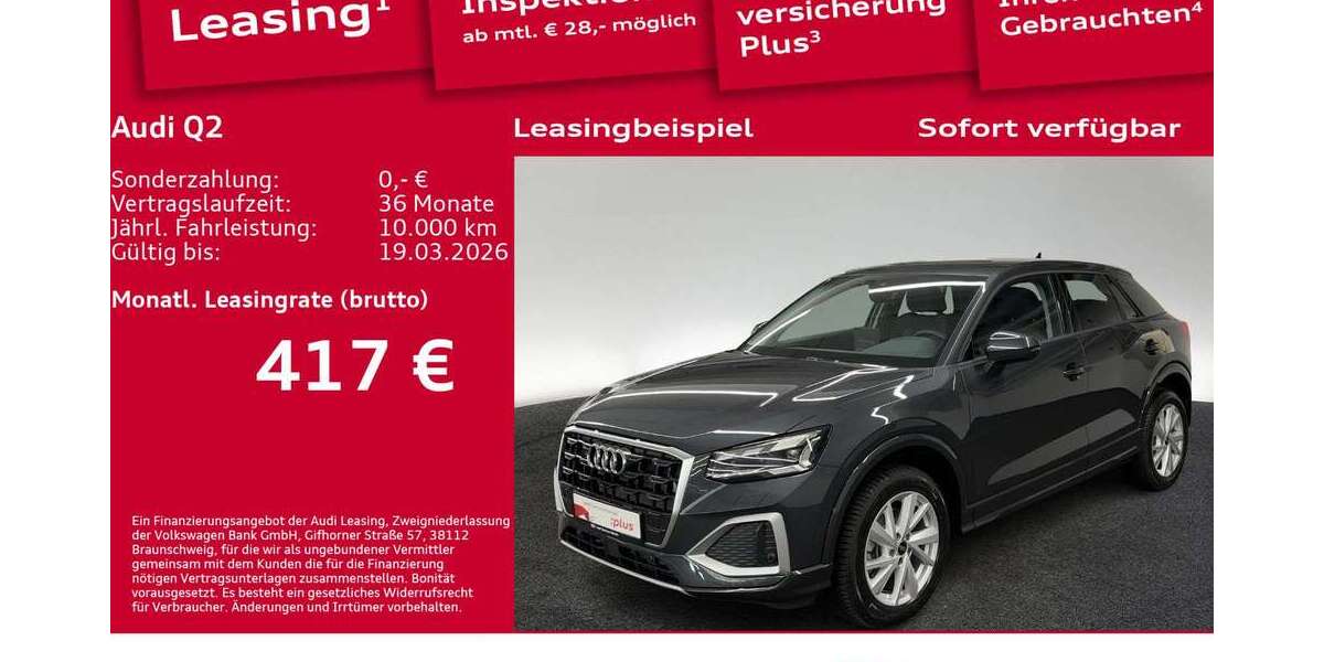 Audi Q2 1.300 km 37.750 &euro; Berlin 10587