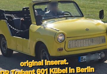 Trabant 601 21.361 km 11.000 &euro; Berlin 13088