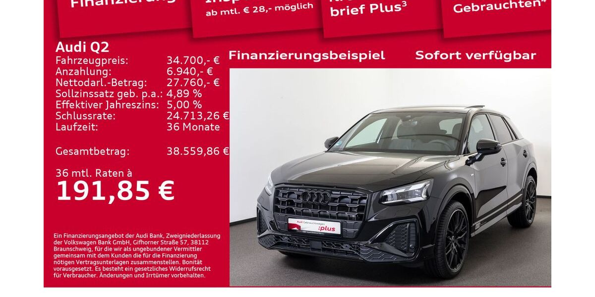 Audi Q2 22.500 km 34.400 &euro; Berlin 12489