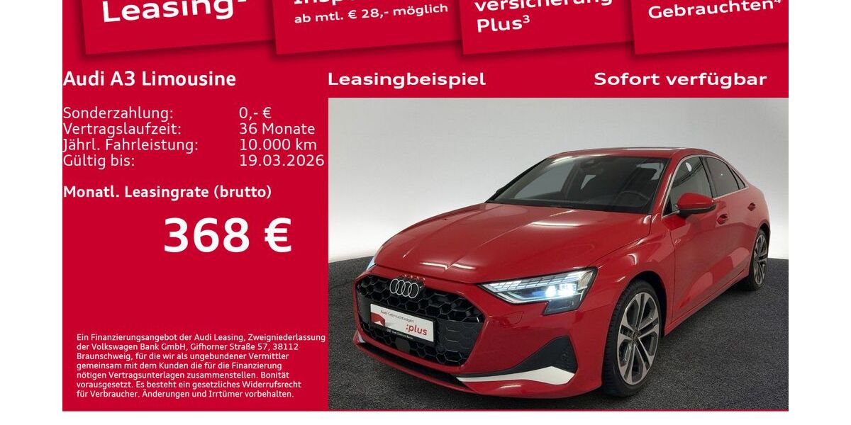 Audi A3 21.600 km 35.490 &euro; Berlin 12489