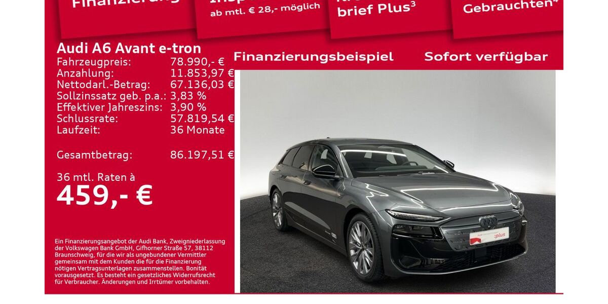 Audi A6 e-tron 6.001 km 77.900 &euro; Berlin 12489
