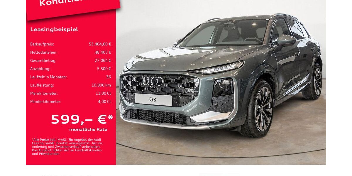 Audi Q3 4.000 km 51.405 &euro; Potsdam 14482