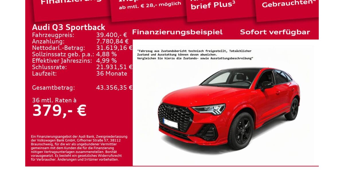 Audi Q3 32.150 km 39.400 &euro; Berlin 10587