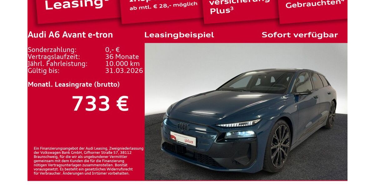 Audi A6 e-tron 6.650 km 76.900 &euro; Berlin 12489