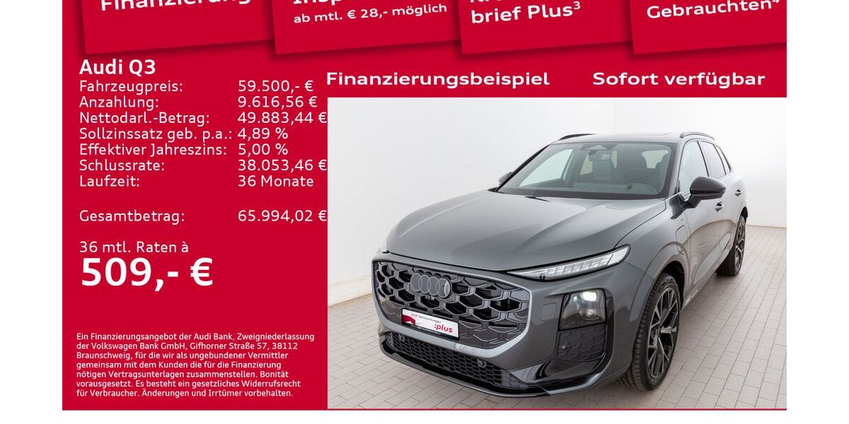 Audi Q3 6.001 km 59.500 &euro; Berlin 12489