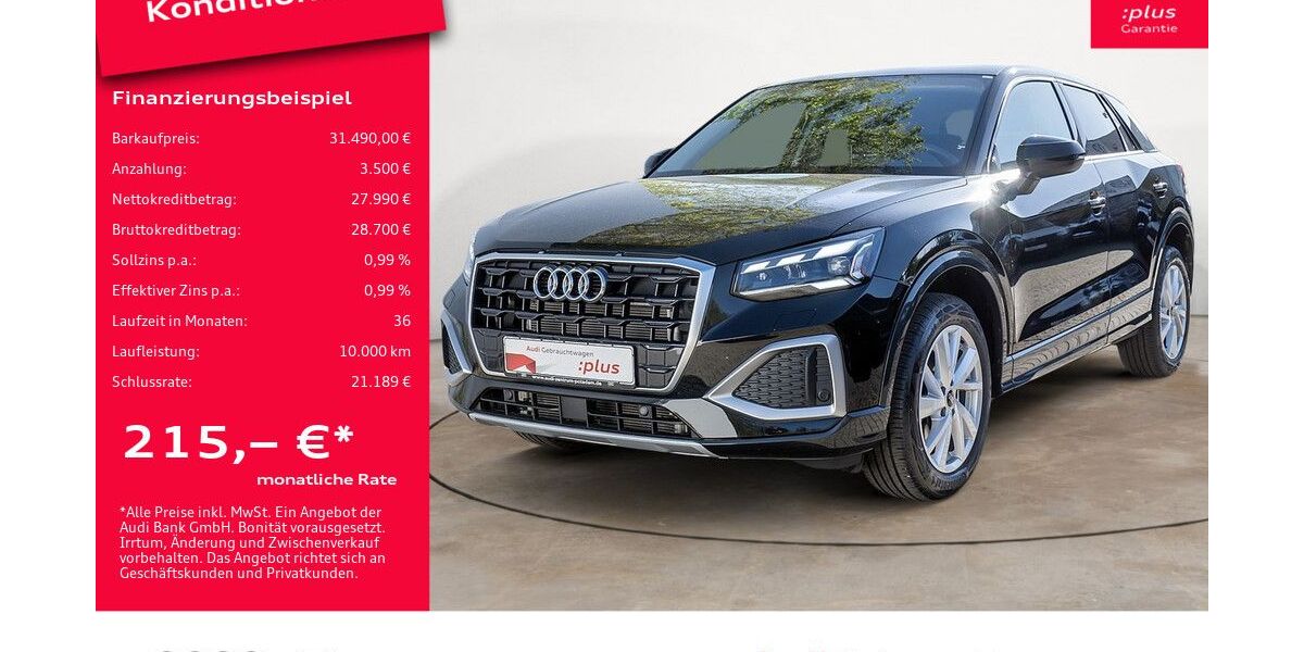 Audi Q2 11.272 km 31.490 &euro; Potsdam 14482