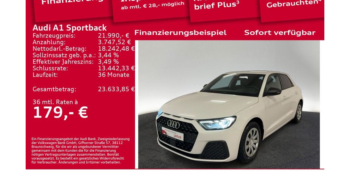 Audi A1 9.820 km 21.990 &euro; Berlin 12489