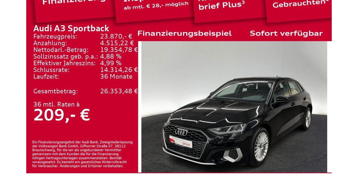 Audi A3 38.860 km 23.870 &euro; Berlin 10587
