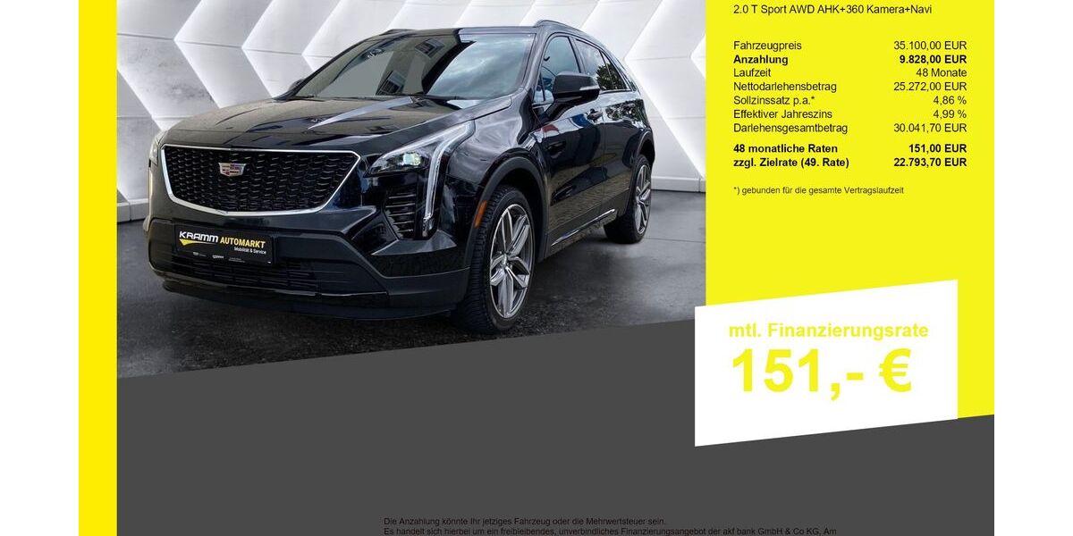 Cadillac XT4 33.408 km 35.100 &euro; Berlin-Französisch Buchholz 13127
