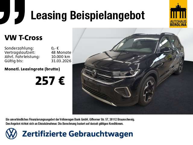 VW T-Cross 23.716 km 26.444 &euro; Berlin 12105