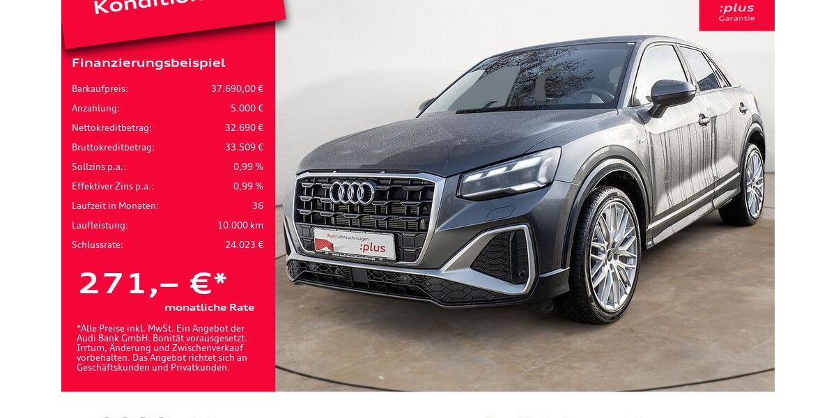Audi Q2 7.627 km 36.998 &euro; Potsdam 14482