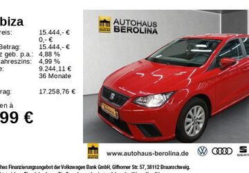 Seat Ibiza 52.530 km 14.444 &euro; Berlin 12105