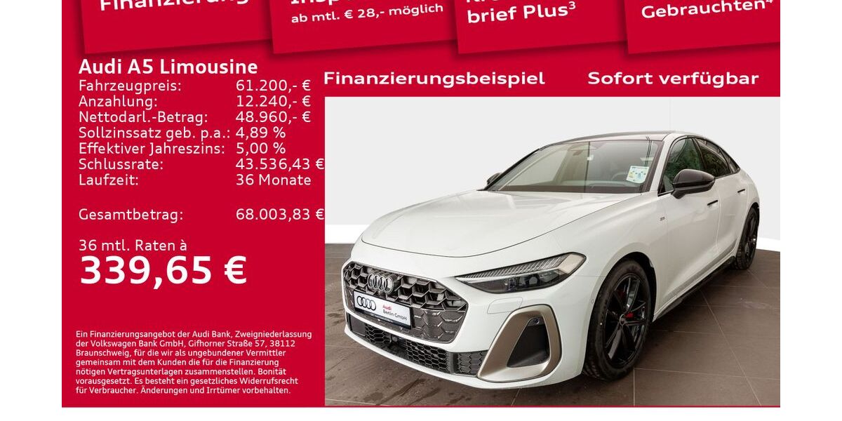 Audi A5 6.001 km 61.200 &euro; Berlin 12489