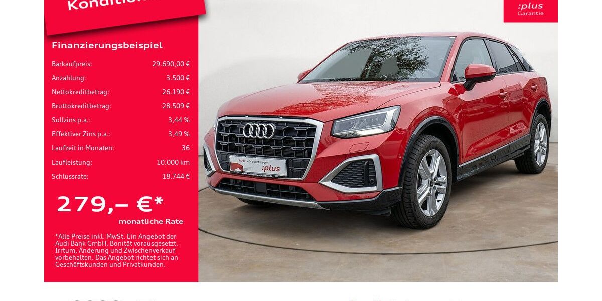 Audi Q2 12.540 km 29.690 &euro; Potsdam 14482