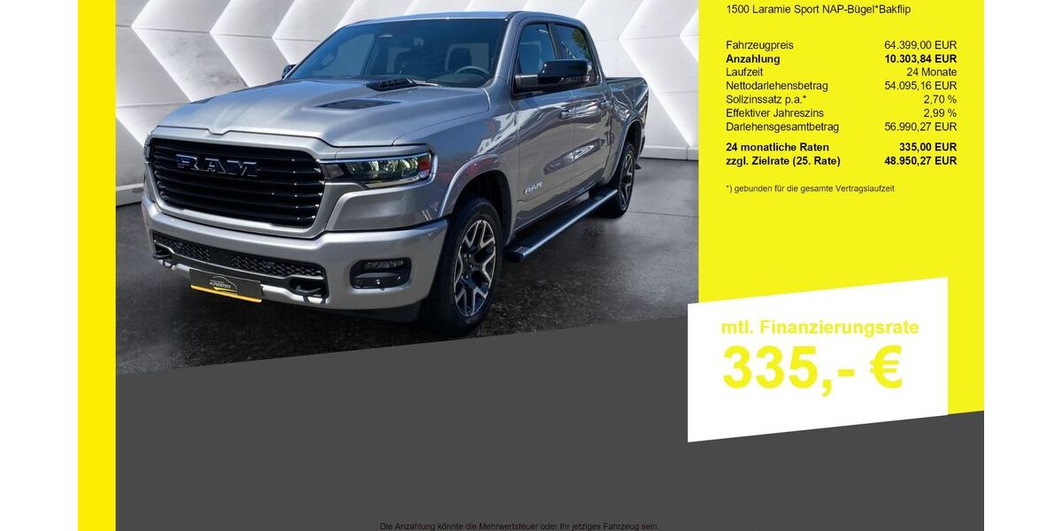 Dodge RAM 6.474 km 64.399 &euro; Berlin-Französisch Buchholz 13127