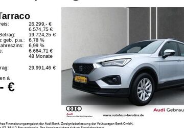 Seat Tarraco 62.937 km 26.490 &euro; Berlin 13581