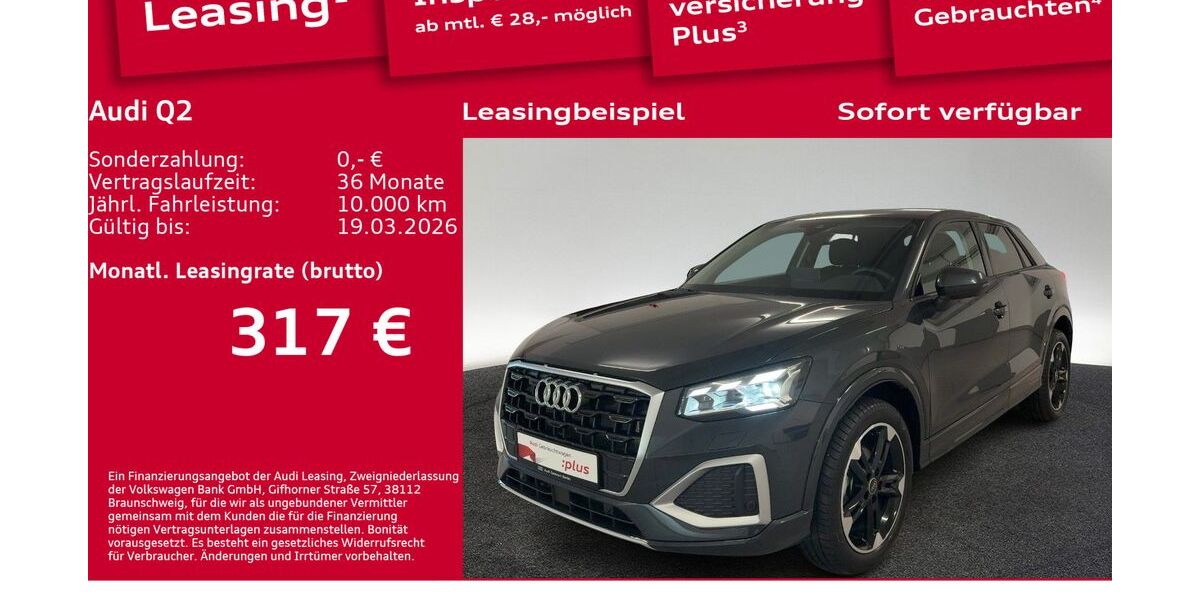 Audi Q2 2.800 km 32.400 &euro; Berlin 12489