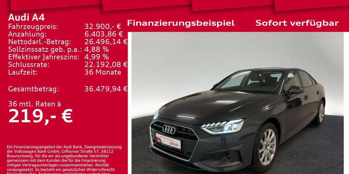 Audi A4 11.700 km 32.900 &euro; Berlin 12489