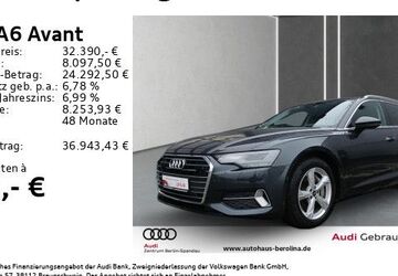 Audi A6 62.699 km 32.390 &euro; Berlin 13581