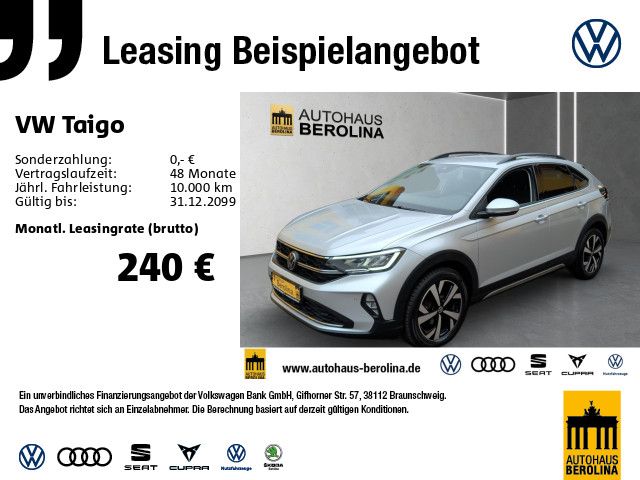 VW Taigo 10.345 km 21.219 &euro; Berlin 10709