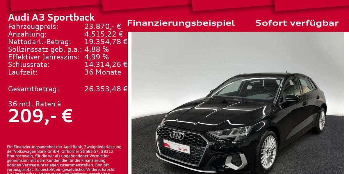 Audi A3 38.860 km 23.870 &euro; Berlin 10587