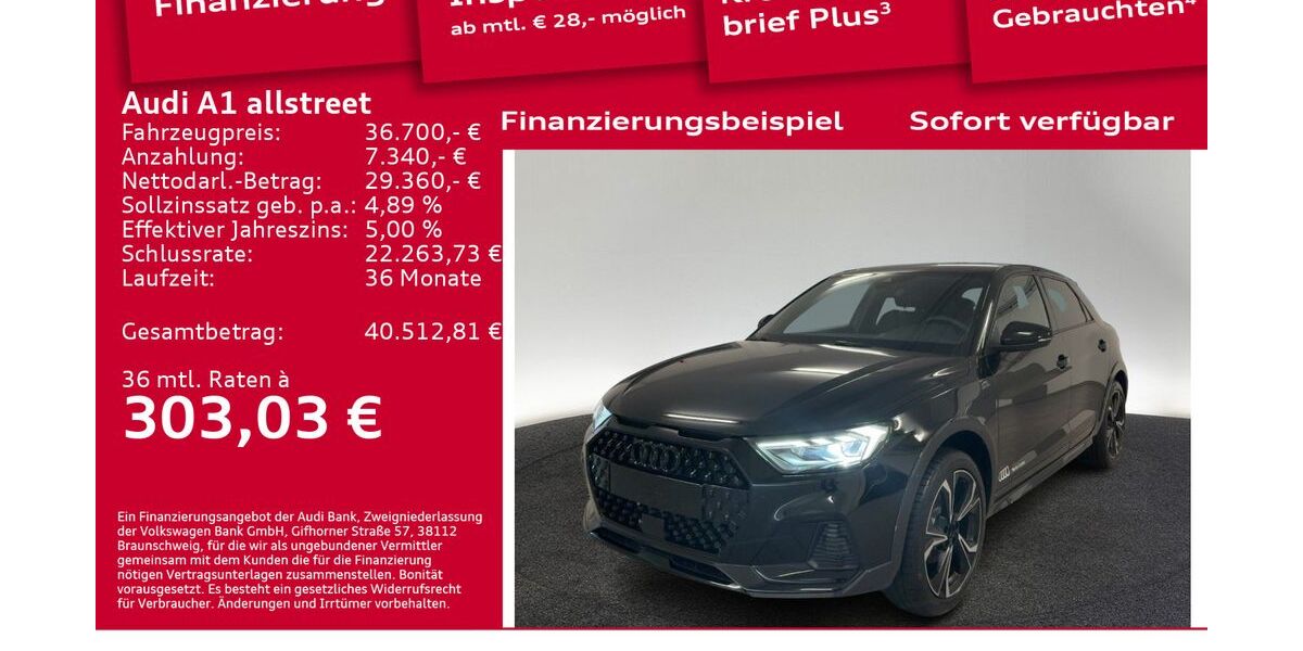 Audi A1 6.001 km 36.700 &euro; Berlin 12489