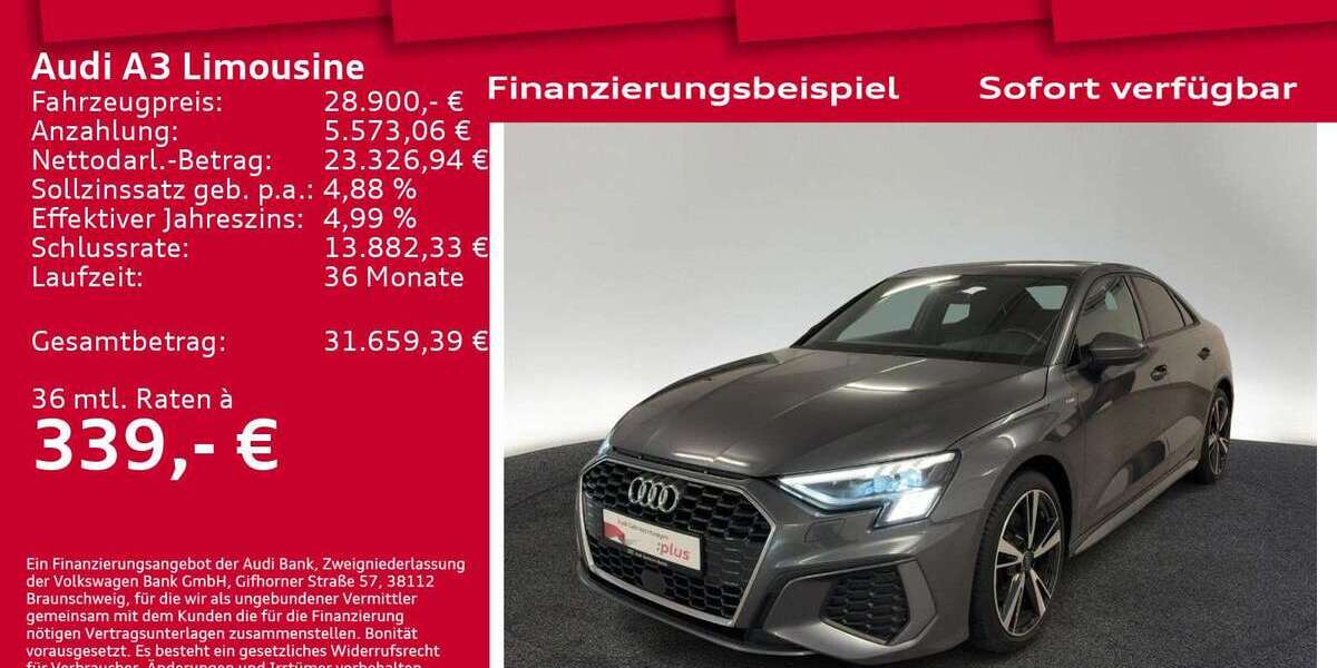 Audi A3 35.000 km 28.900 &euro; Berlin 12489