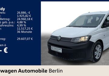 VW Caddy 28.930 km 26.886 &euro; Berlin 12681