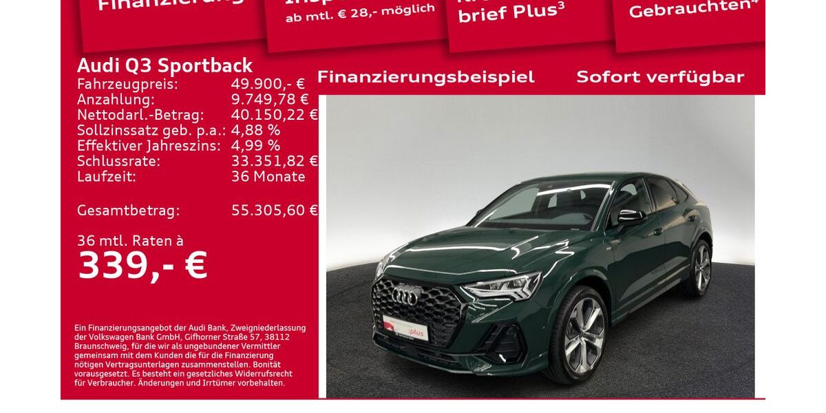 Audi Q3 8.820 km 49.900 &euro; Berlin 10587