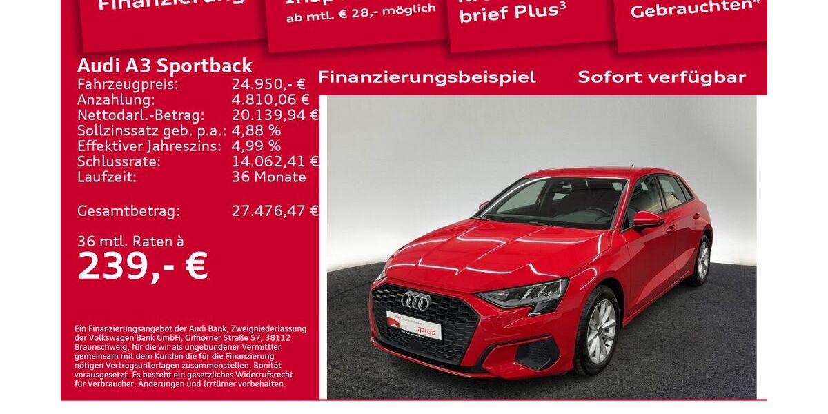 Audi A3 53.200 km 24.950 &euro; Berlin 10587