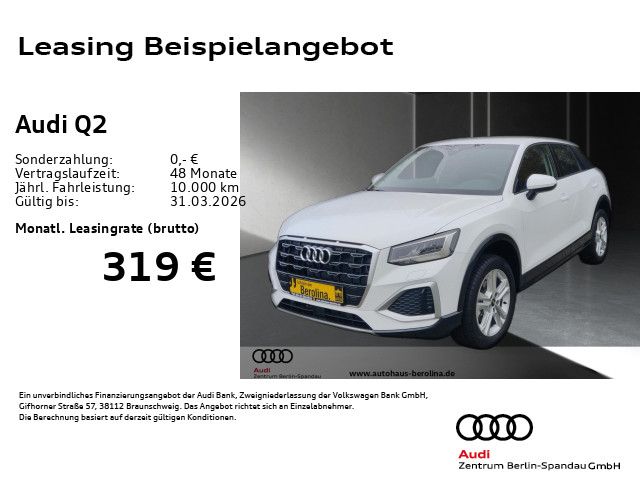Audi Q2 1.500 km 26.666 &euro; Berlin 13581