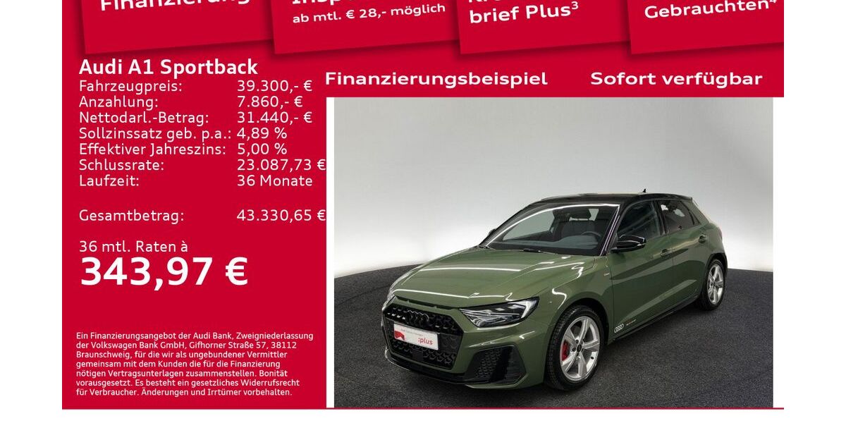 Audi A1 6.001 km 39.300 &euro; Berlin 12489