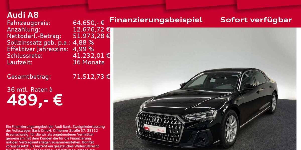 Audi A8 22.950 km 64.650 &euro; Berlin 10587