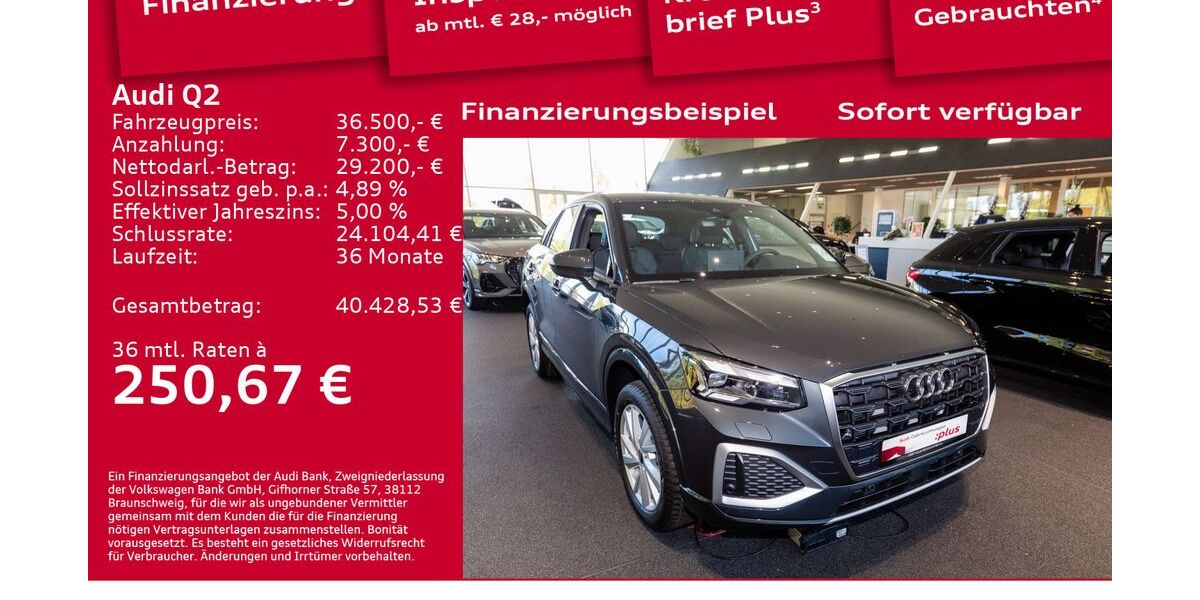 Audi Q2 6.001 km 35.500 &euro; Berlin 12489