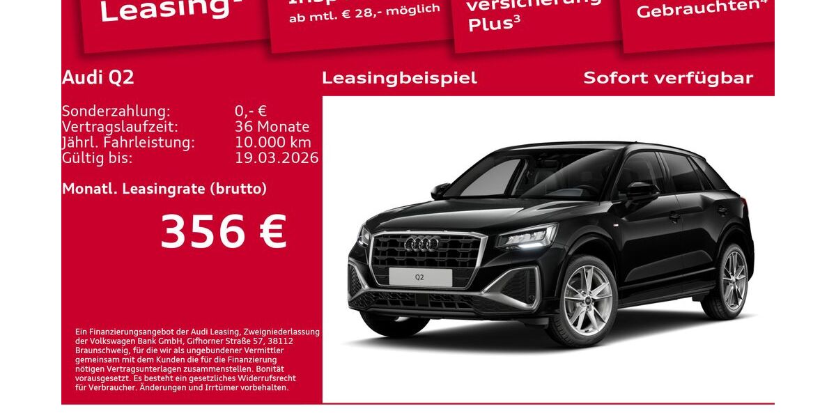 Audi Q2 17.112 km 33.420 &euro; Berlin 10587