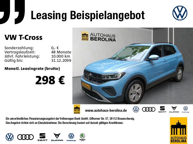 VW T-Cross 7.617 km 24.899 &euro; Berlin 10709
