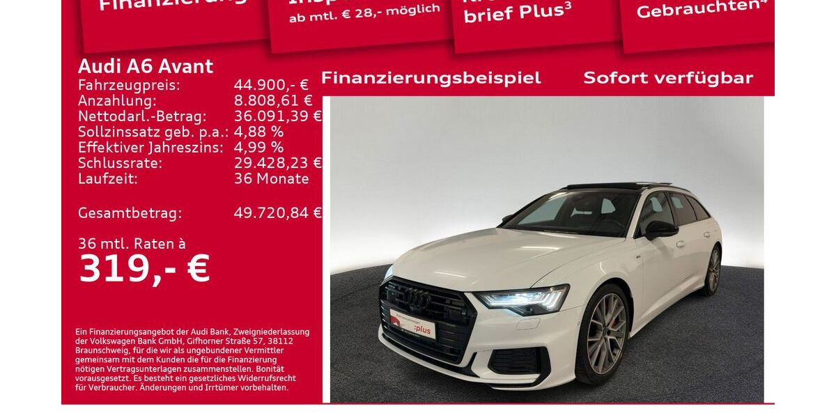 Audi A6 61.200 km 44.900 &euro; Berlin 12489