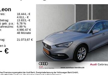 Seat Leon 125.558 km 18.449 &euro; Berlin 13581