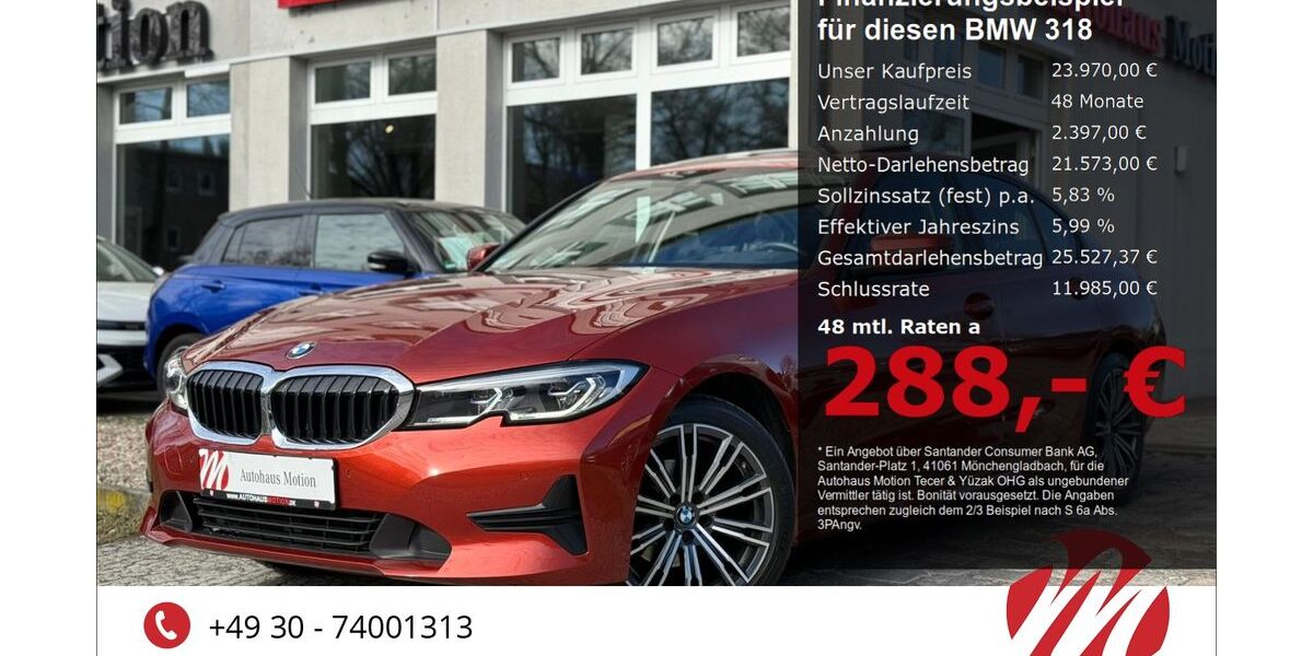 BMW 318 89.000 km 23.970 &euro; Berlin 12305