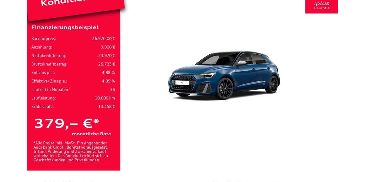 Audi A1 32.138 km 26.970 &euro; Potsdam 14482